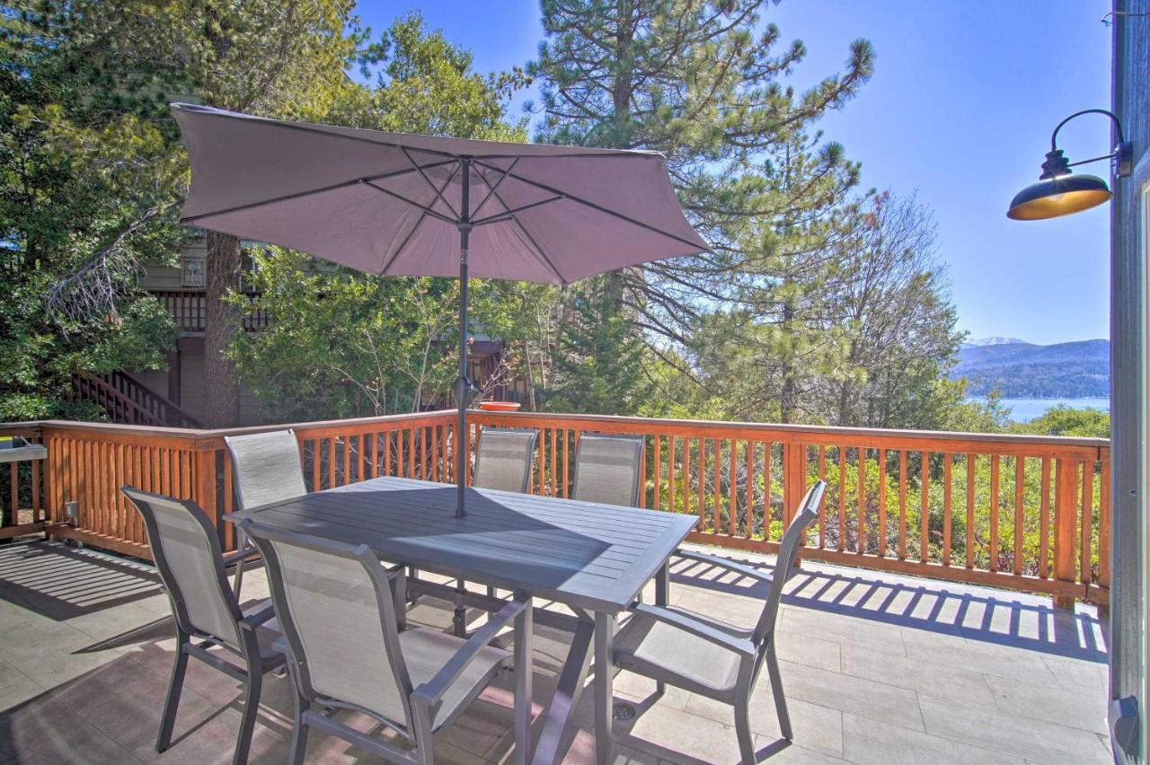 Stunning Lake Arrowhead Home Decks And Hot Tub Exteriör bild